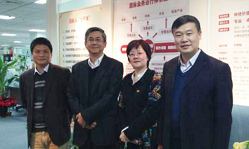 IBM全球主机技术研究院院长傅毓勤拜访庄闲游戏总部