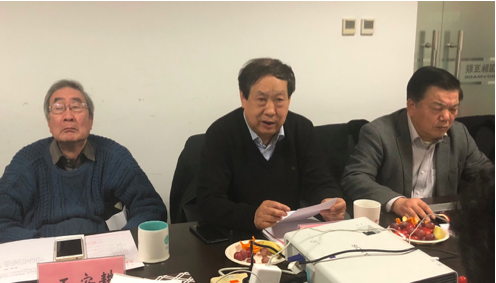 专家从左至右：王安耕、汪玉凯、周德铭